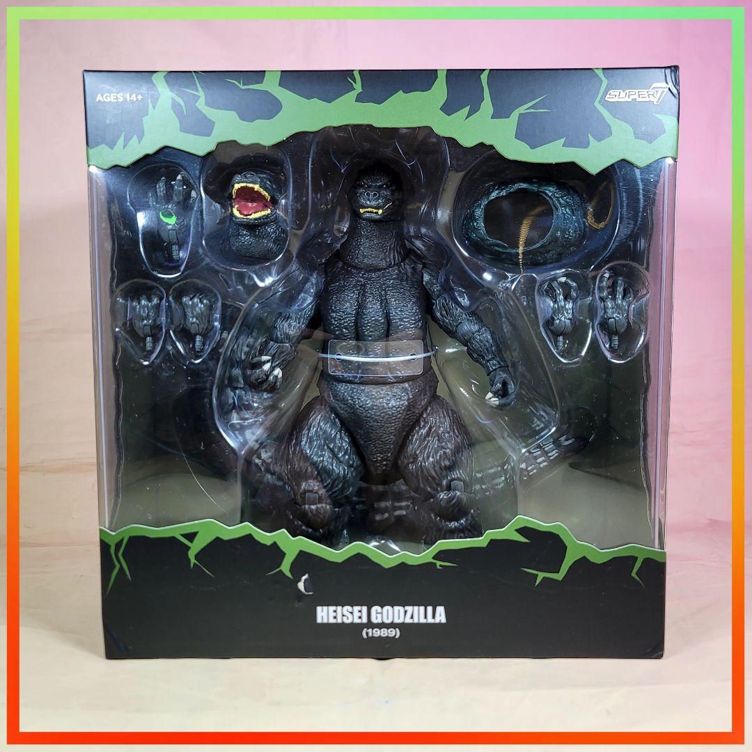 【スーパー7】 新品ゴジラVSビオランテ 東宝アルティメイトウェーブ1 1989