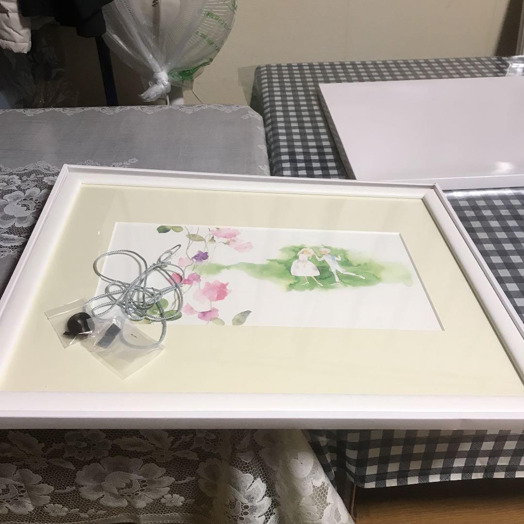 いわさきちひろ 水彩画 新品 箱付き 美品 最終値下げ