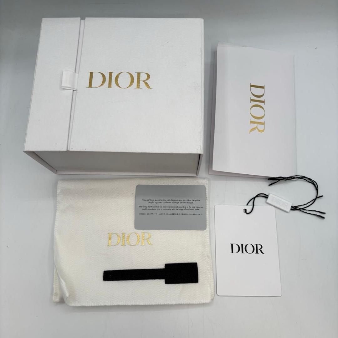 極美品 箱袋付き ディオール カナージュ iPhone13Pro ケース 黒 革