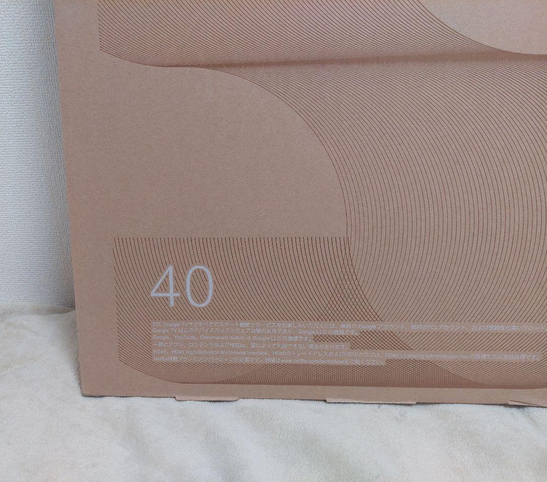 m*a様 ✩値下げ中！！✩【新品未使用】2025年製 TCL40インチスマートT