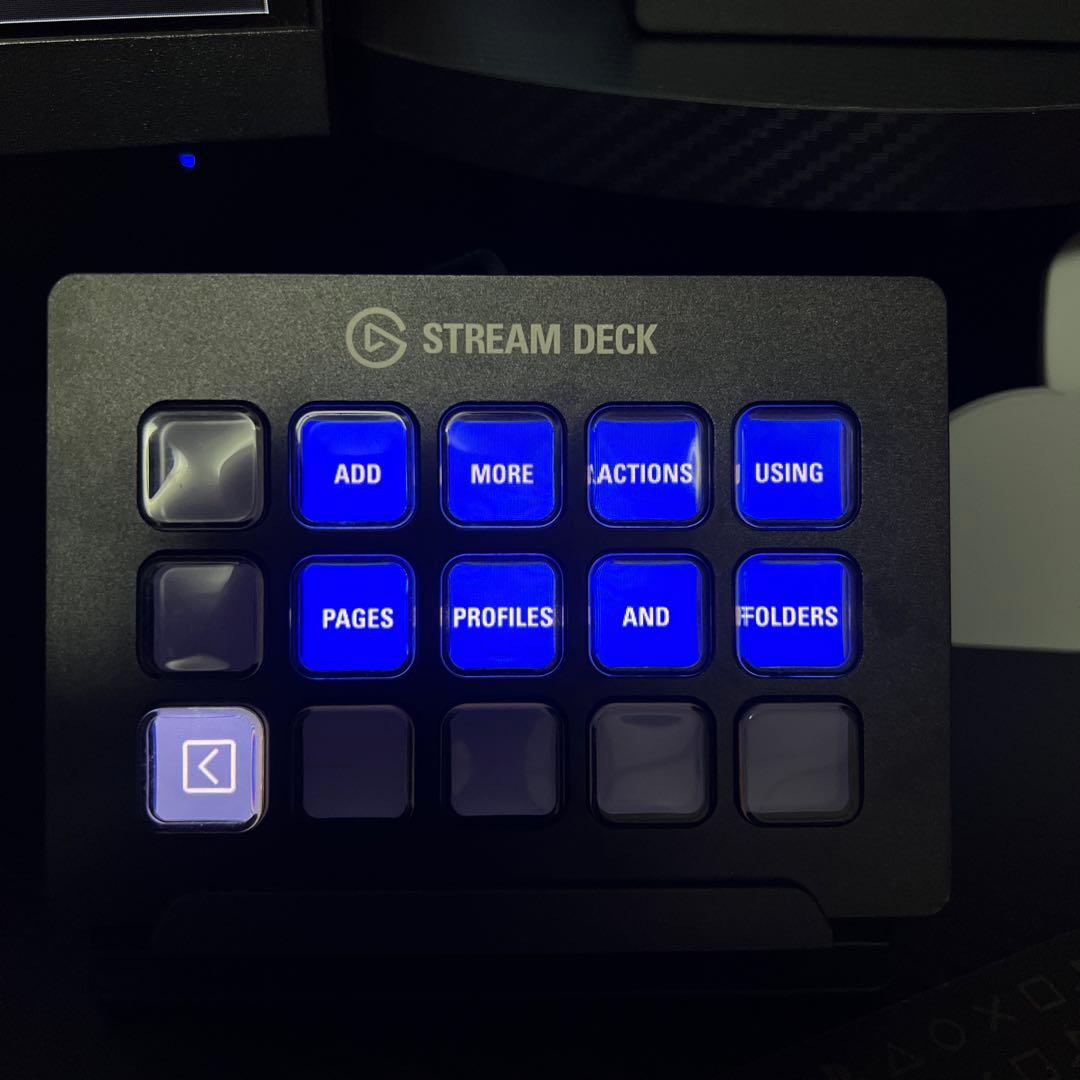 Elgato Stream Deck ［20GAA9902］15キー配列