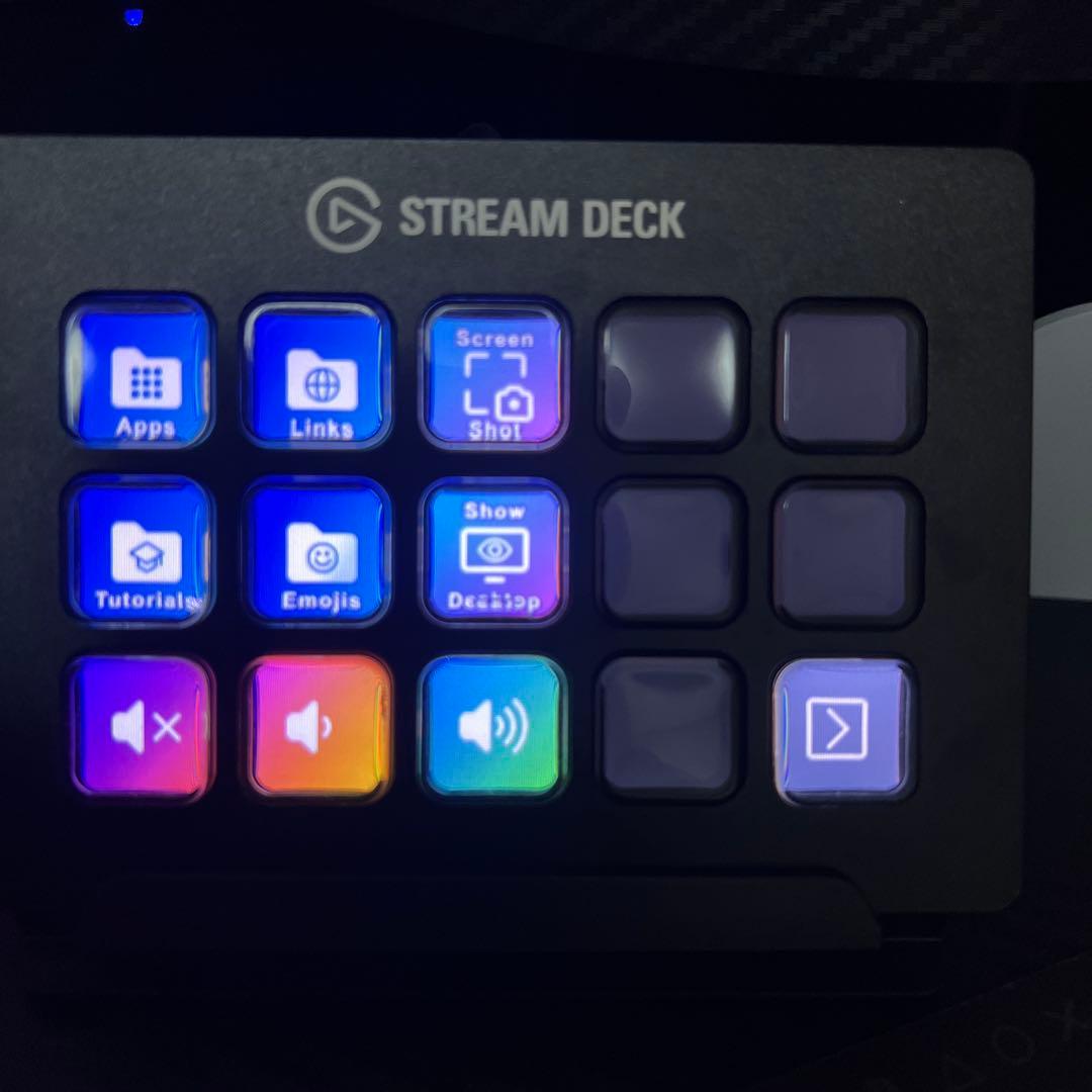 Elgato Stream Deck ［20GAA9902］15キー配列