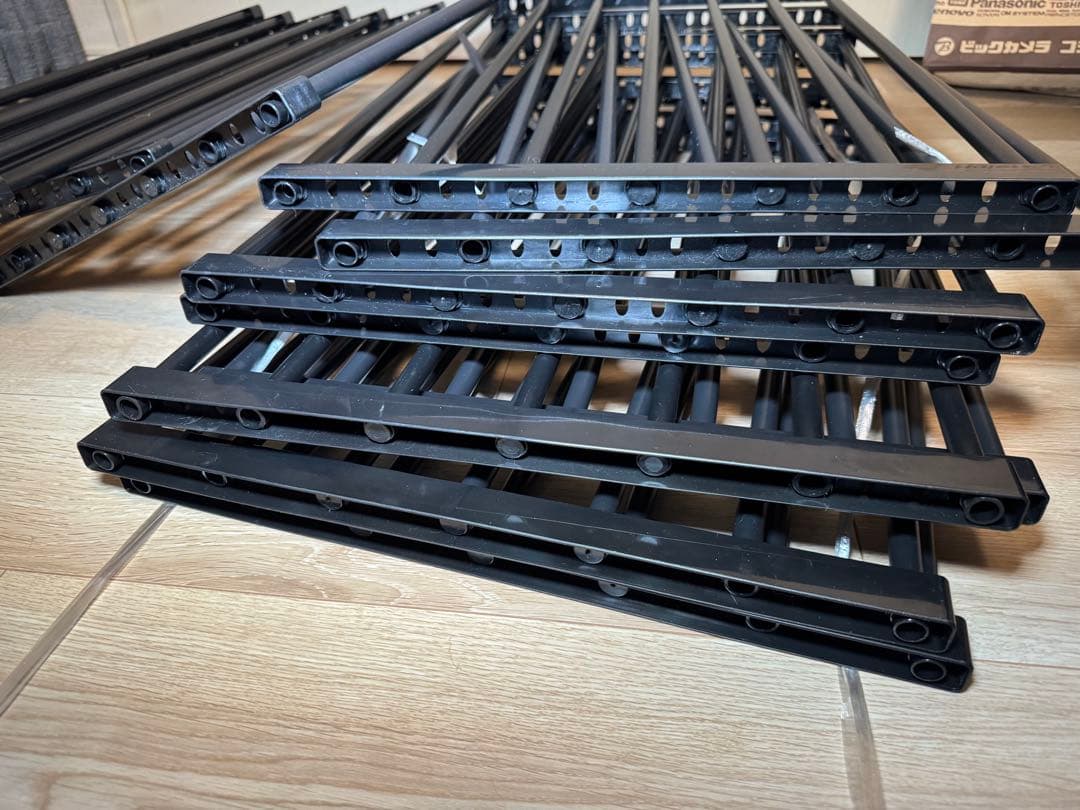 ペットサークル ブラック70cm 中古品　パネル30枚