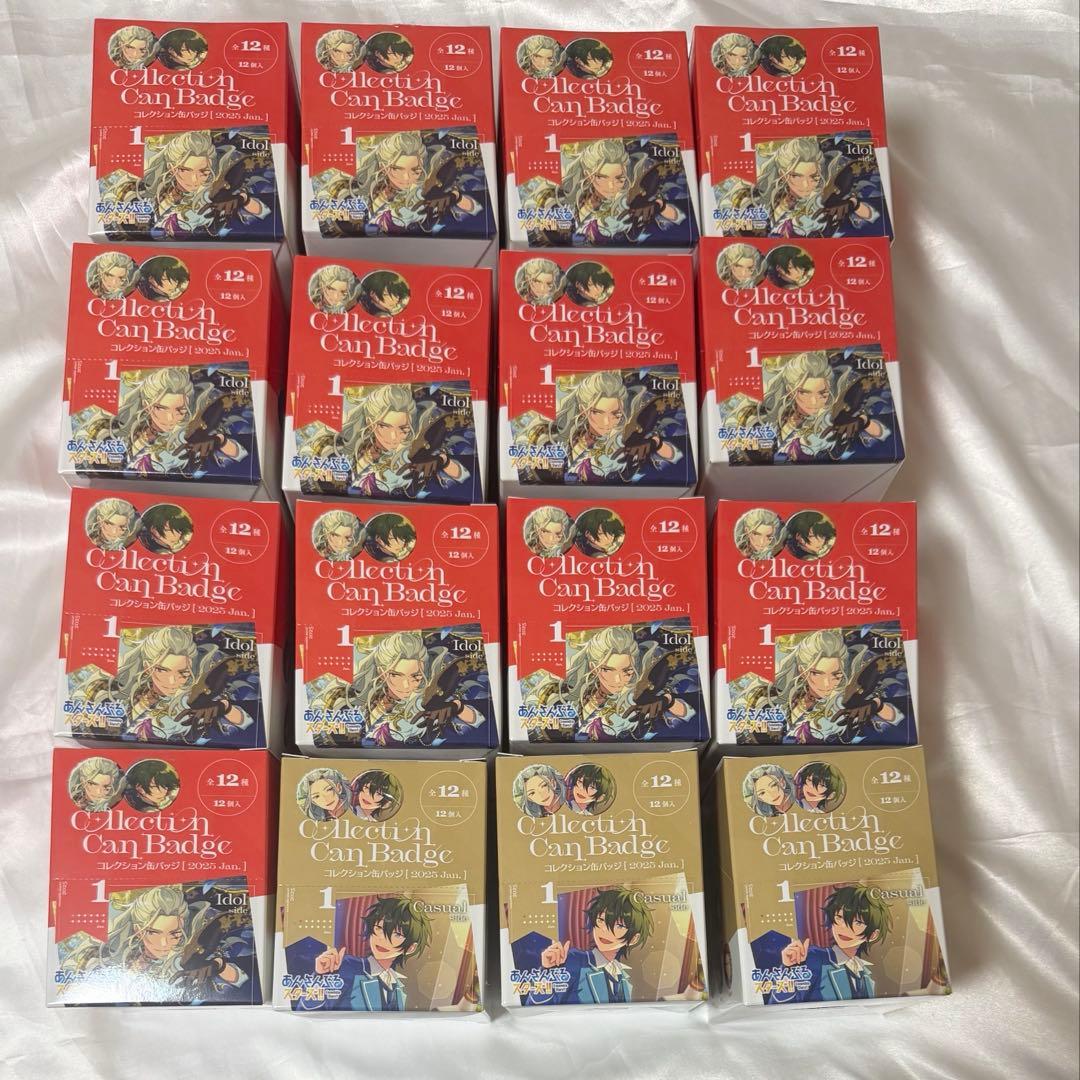 【新品　未使用】あんスタ 缶バッジ 2025 jan Idol casual