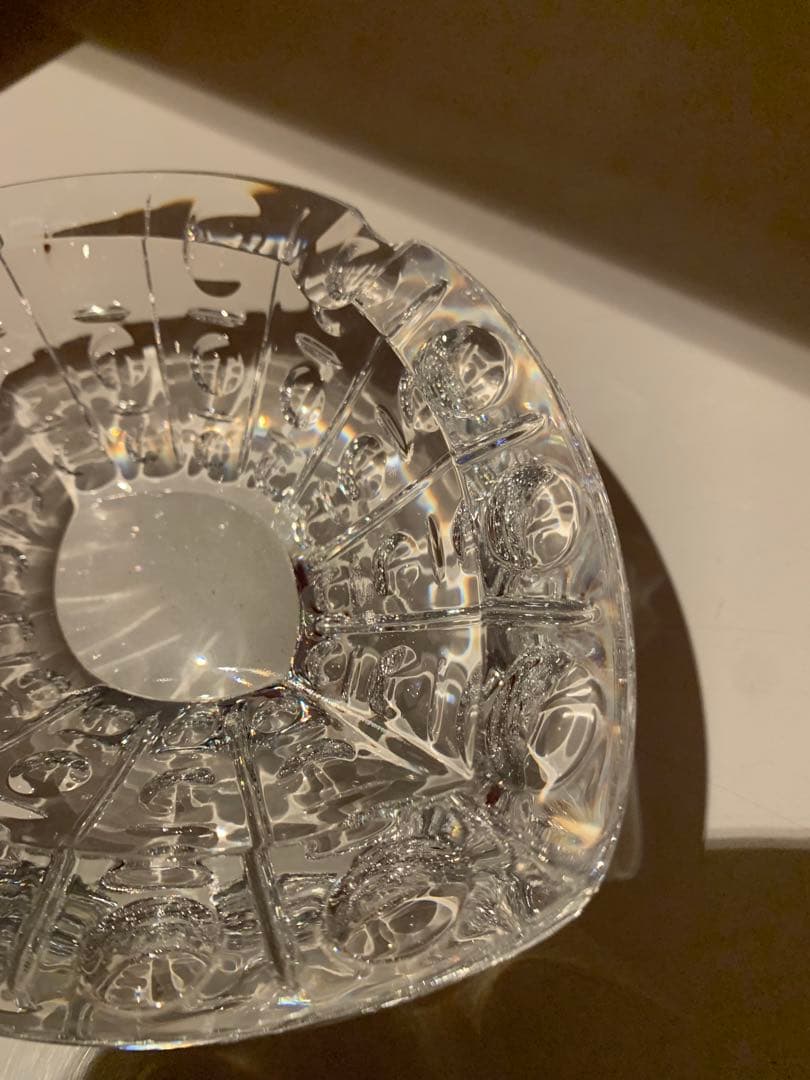 未使用　Baccarat バカラ エキノックス アッシュトレイ 灰皿