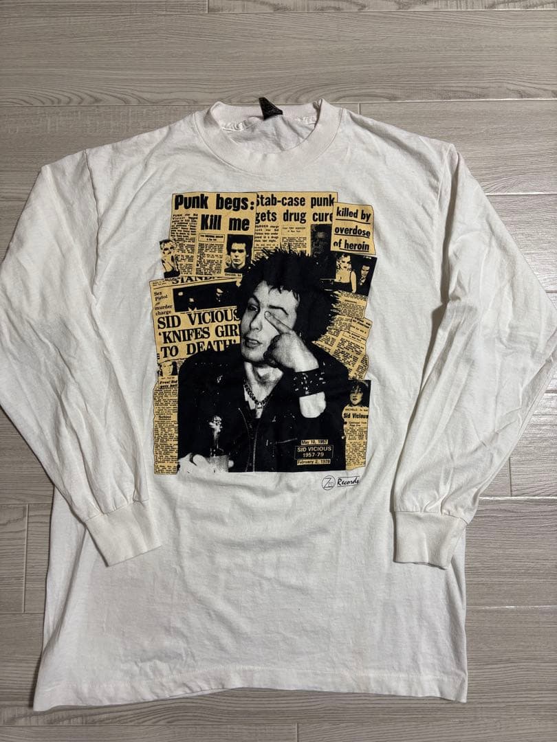 sid viscous anvil Tシャツ ロンT 長袖 usa製