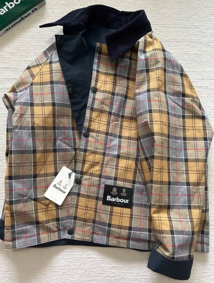 Barbour TransporterOS版型リバーシブルジャケット