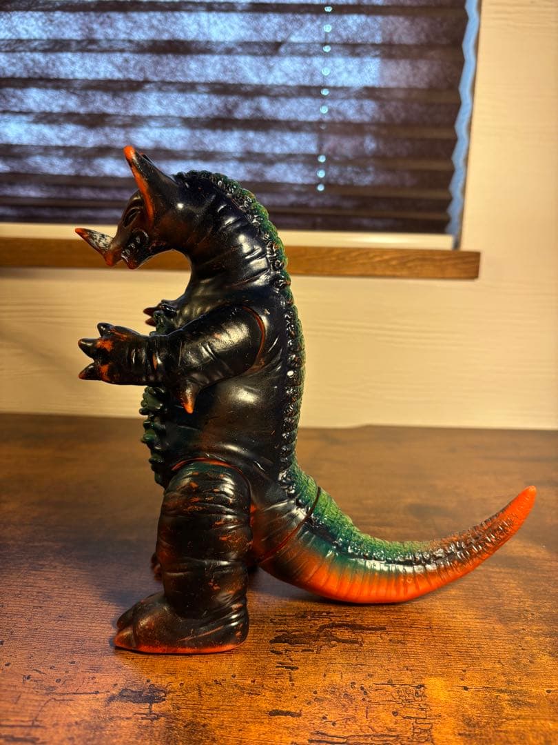 マルサン　ゴモラ　当時物　ソフビ　ブルマァク　ウルトラマン　怪獣　美品