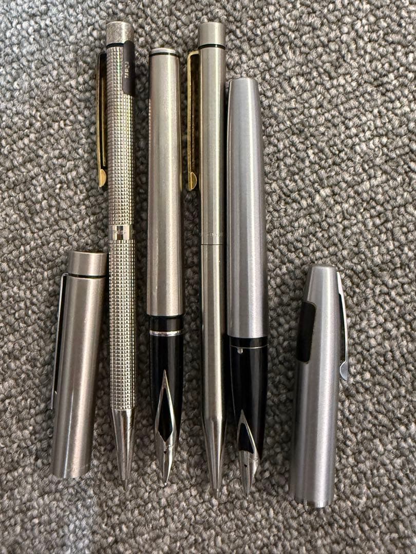 シルバー メタリックペンセット