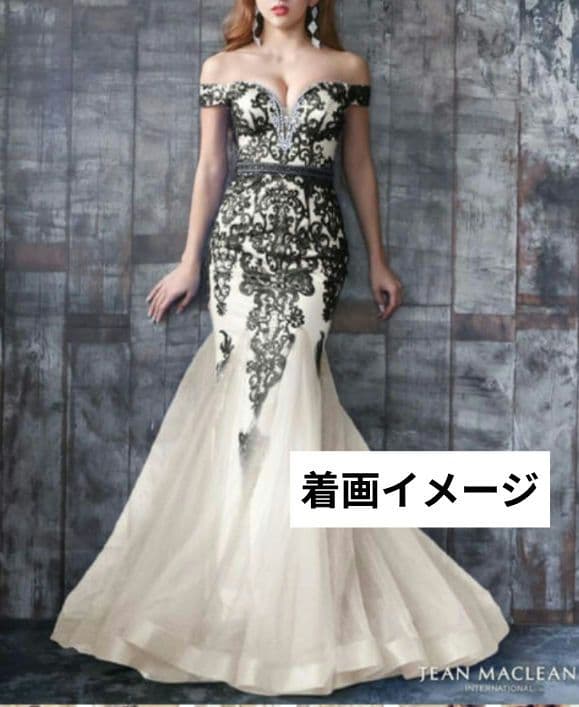 み*っ様 JEAN MACLEAN IRMA ナイトドレス Mマーメイドゴージャ
