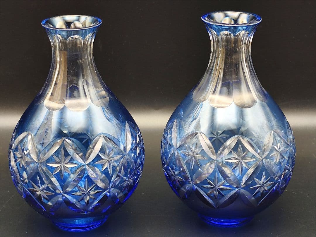 定価86350円？未使用☆カガミクリスタル 酒器揃（切子 江戸切子 薩摩切子）