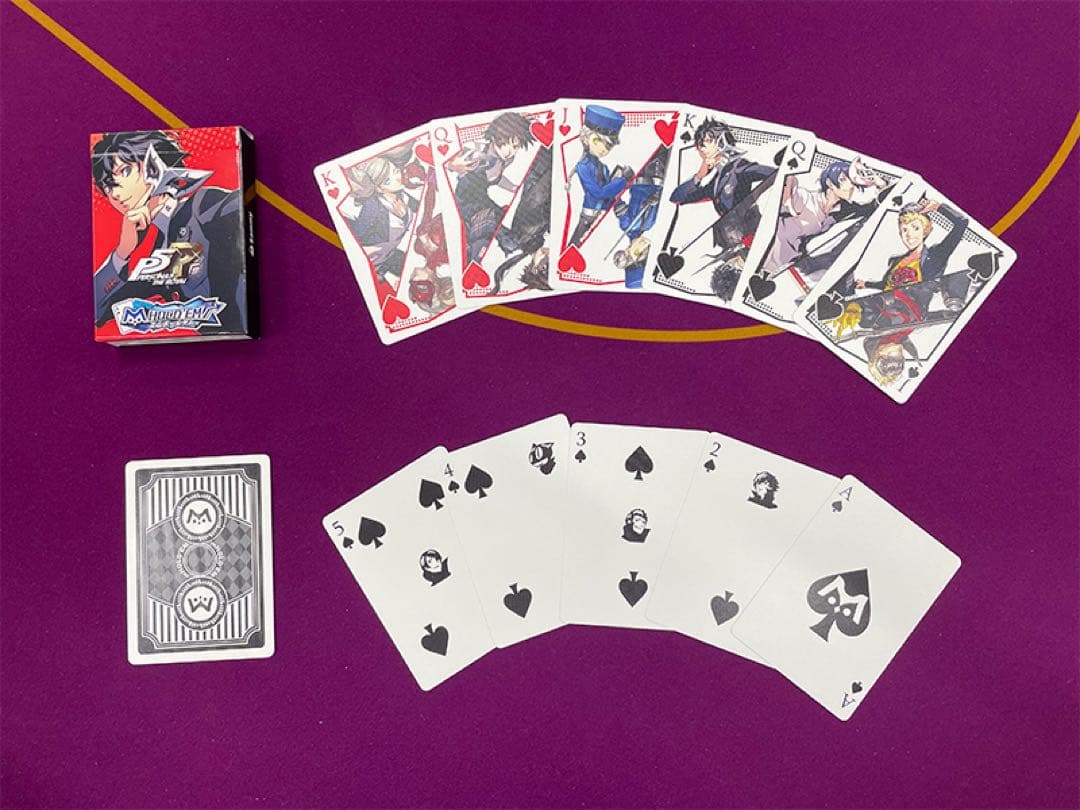 PERSONA ペルソナ5　コラボトランプ争奪戦　エムホールデム 入賞