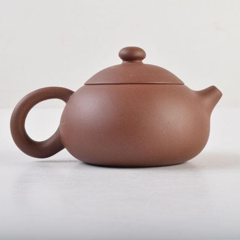 中国　宣興紫砂銘　紫砂　朱泥　急須　茶壷　C　9218