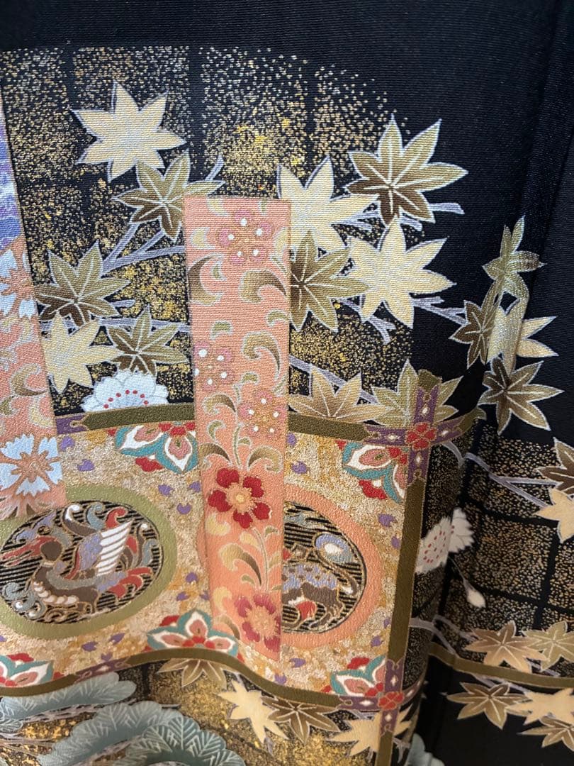 黒留袖セット　作家物