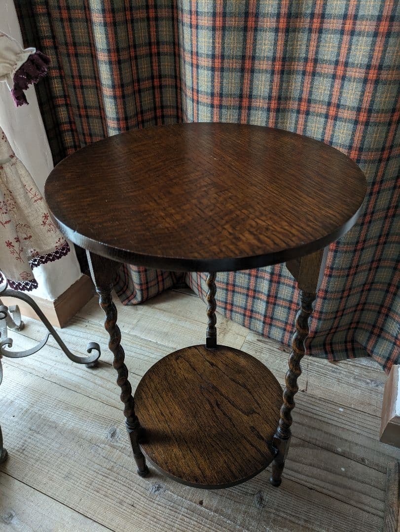 希少　アンティーク　3本脚　サイドテーブル　オケージョナル