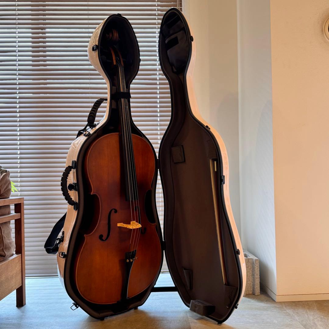 【さしみ】東洋楽器Toyo Plume Fiber Slim チェロケース