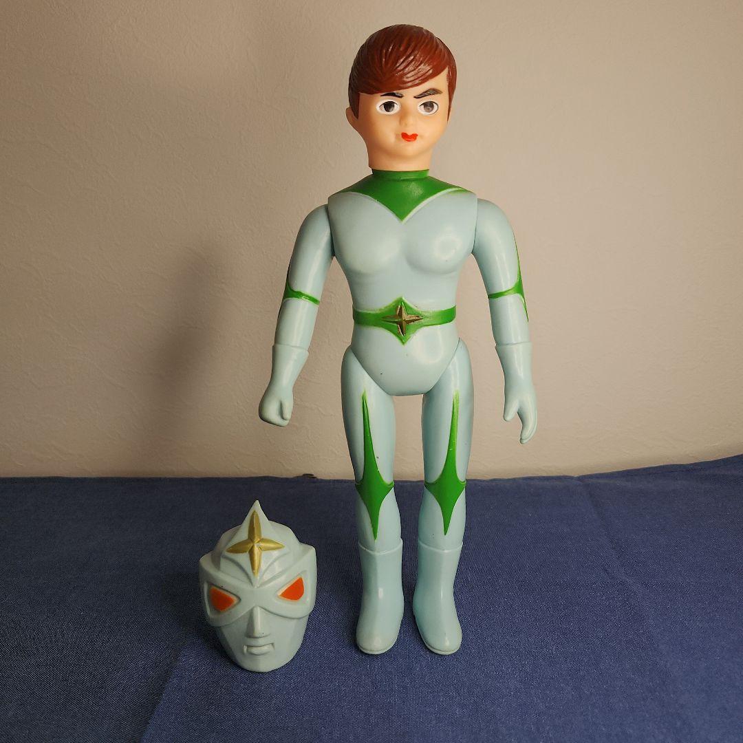 ミラーマン　ソフビ　面取れ　レア　　　　パチ　　無版権　早い者勝ち　当時物　昭和