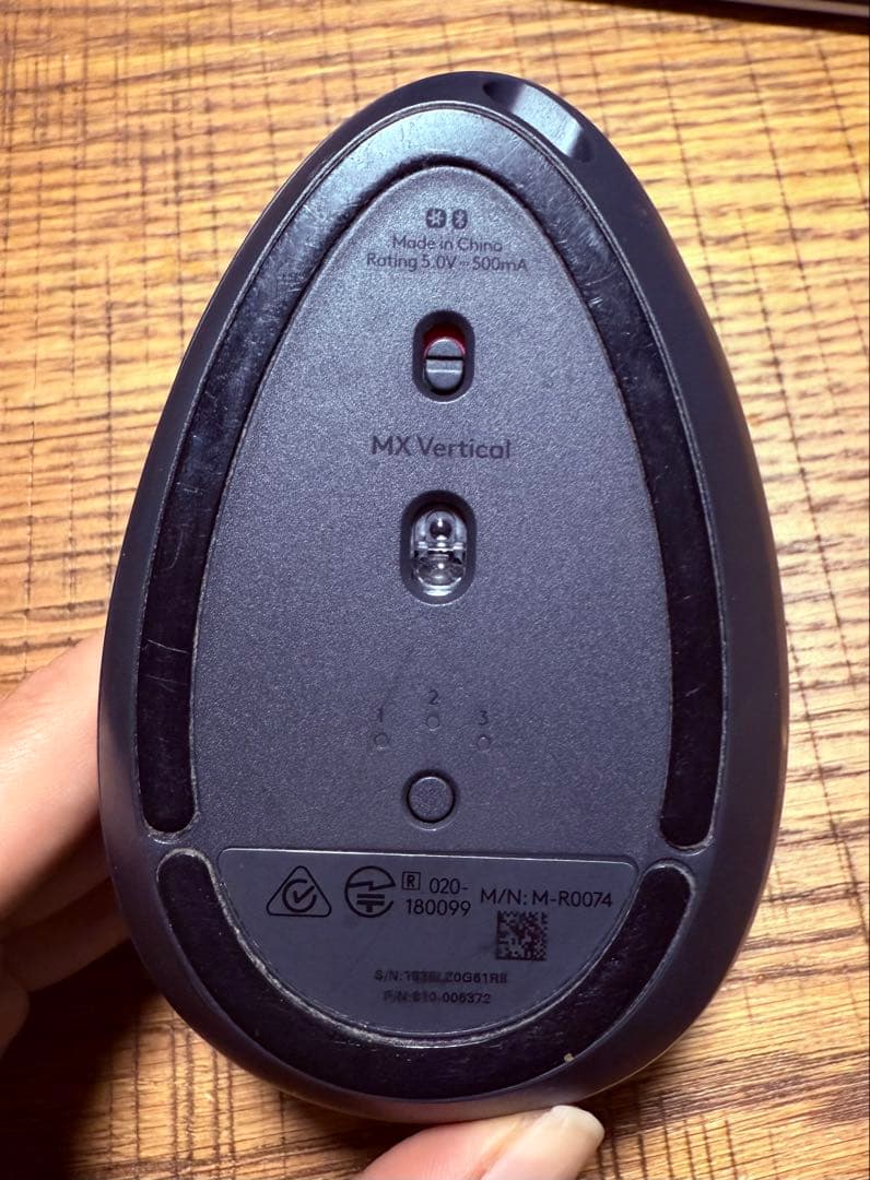 Logitech K580 ワイヤレスキーボード+MX Verticalマウス