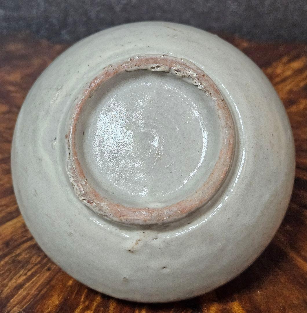 江戸時代中期～後期　古伊万里　染付　松竹梅の図　油壺　花入れ 化粧道具　民芸