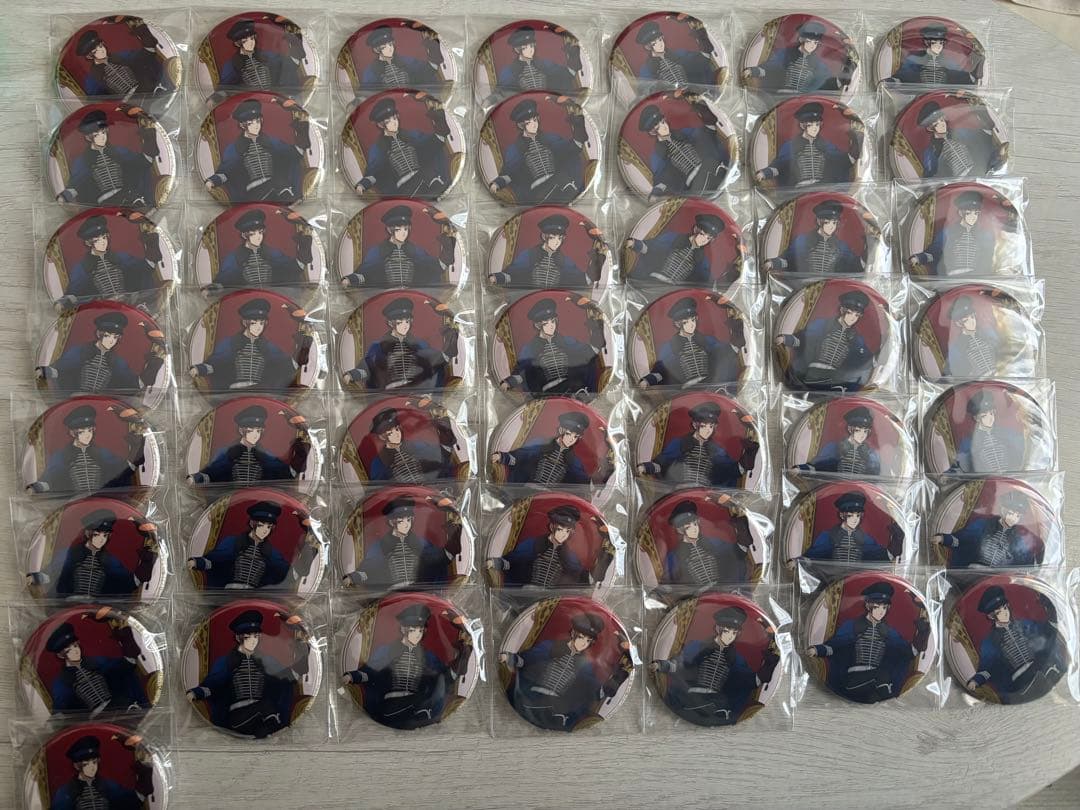 ブルーロック ナポレオンジャケット 缶バッジ 糸師冴 各50