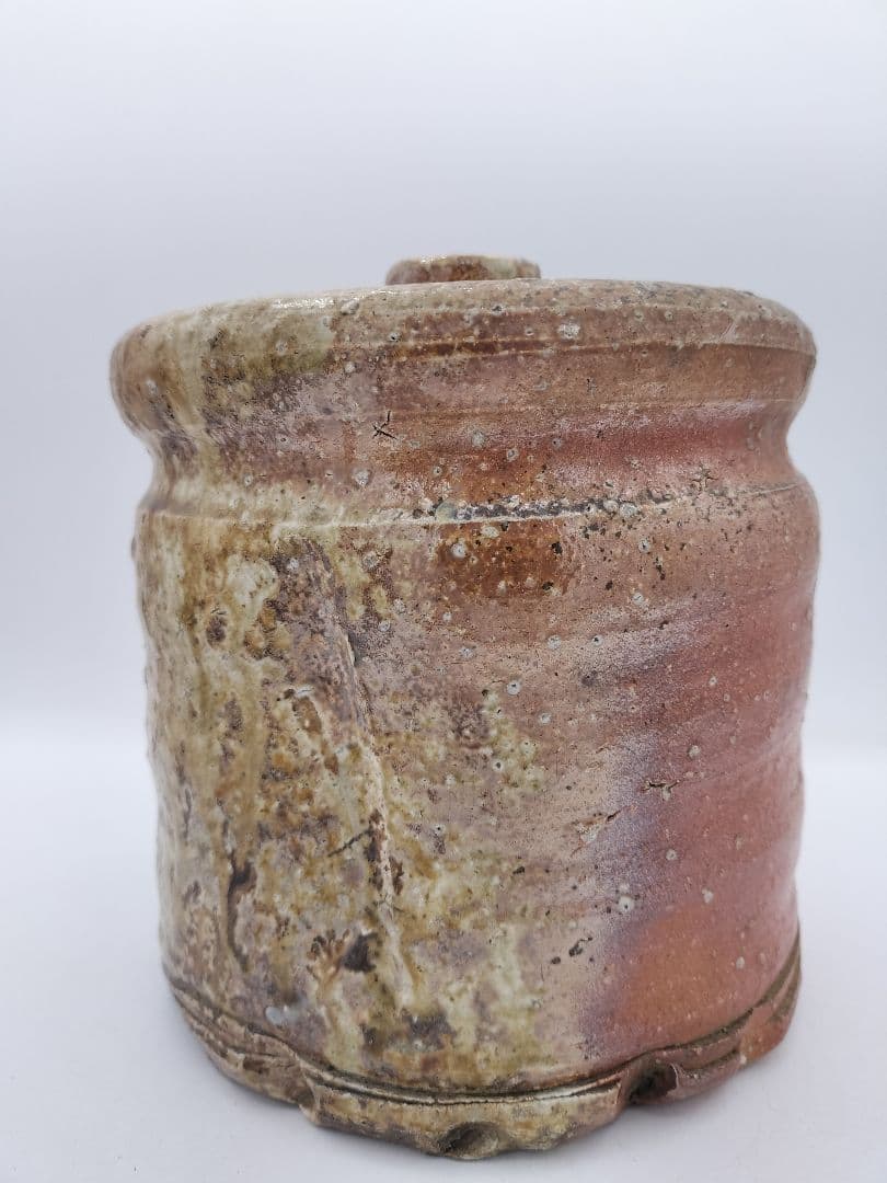 c507 信楽水指 高橋楽斉 木箱 茶道具 古物