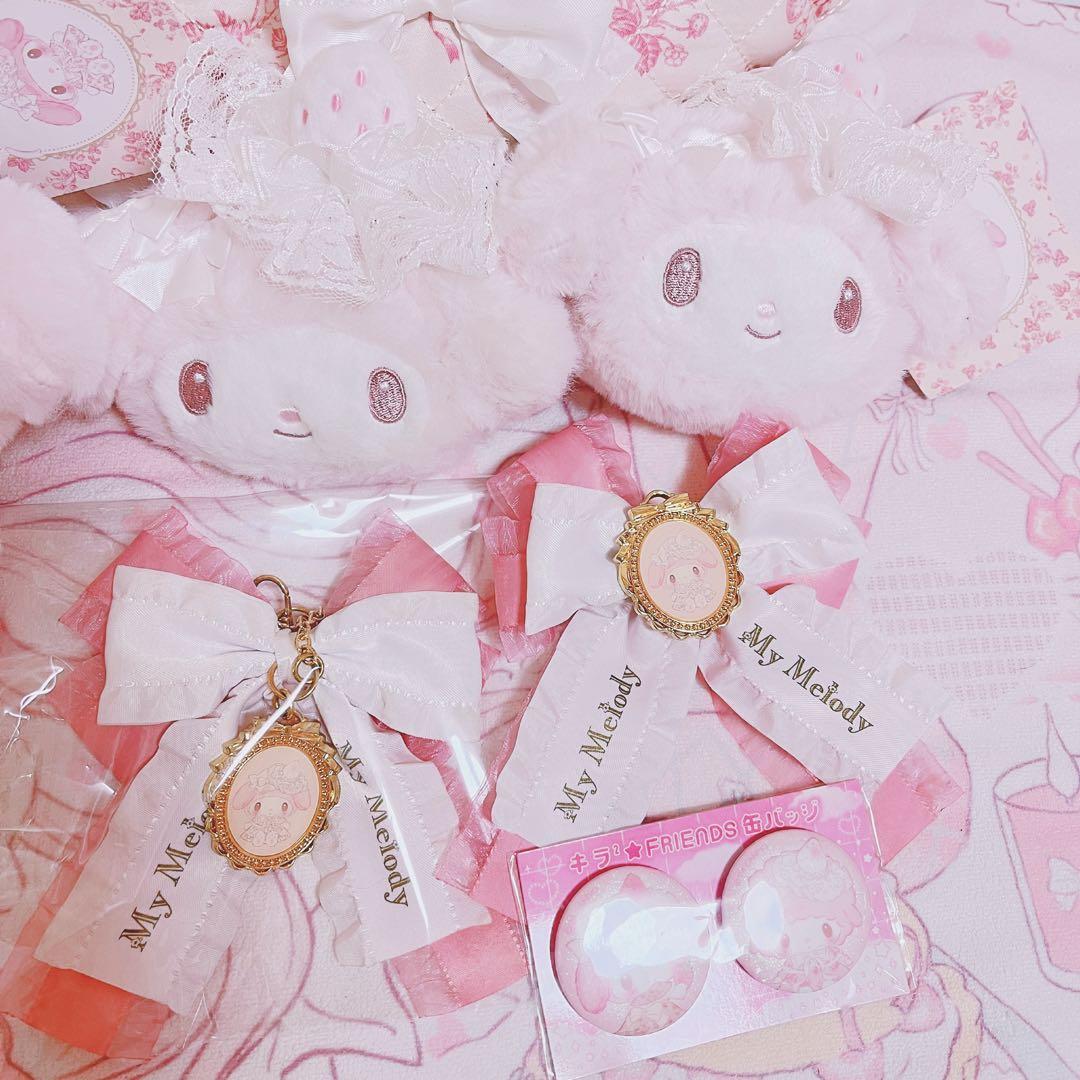 サンリオマイメロディ　白いちごのティータイム　11点セット　ちいかわ　ディズニー