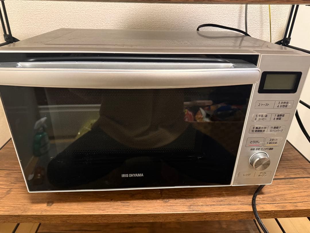 家電1式。(冷蔵庫、オーブンレンジ、炊飯器 、キッチンラック)