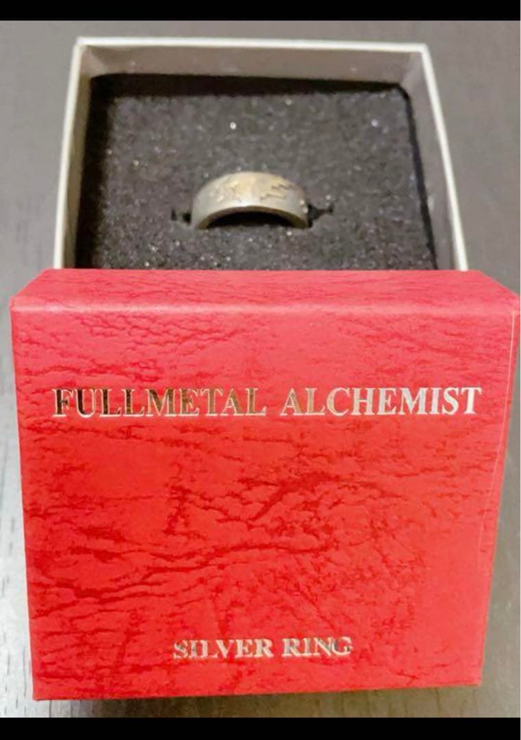 鋼の錬金術師_シルバーリング（ハガレン）グッズ,アクセサリー　エドワード