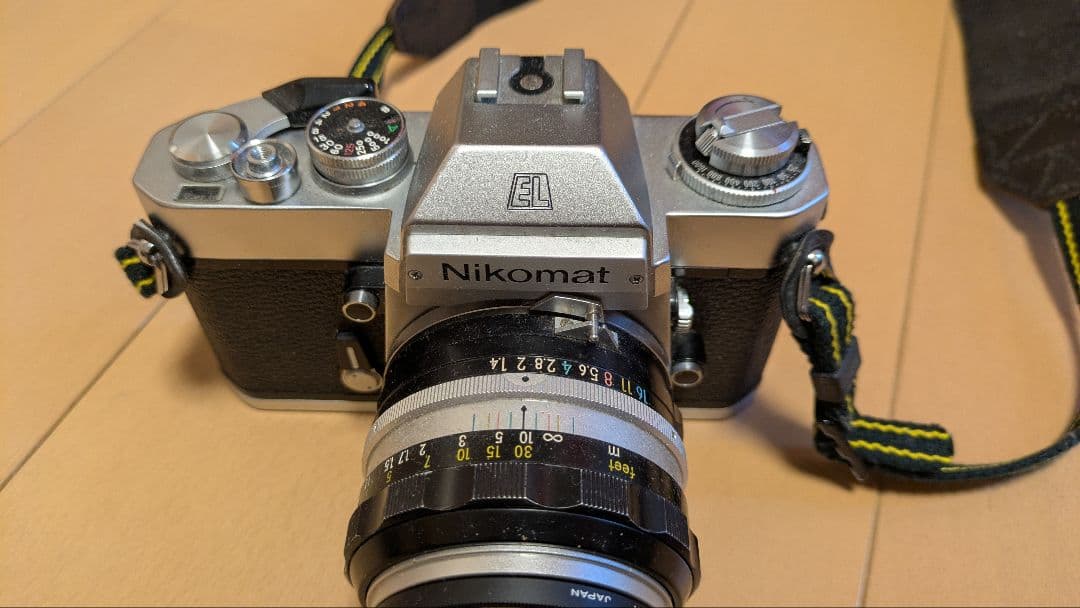 Nikomat EL nikkor-sレンズ付き 美品 フィルム一眼レフカメラ