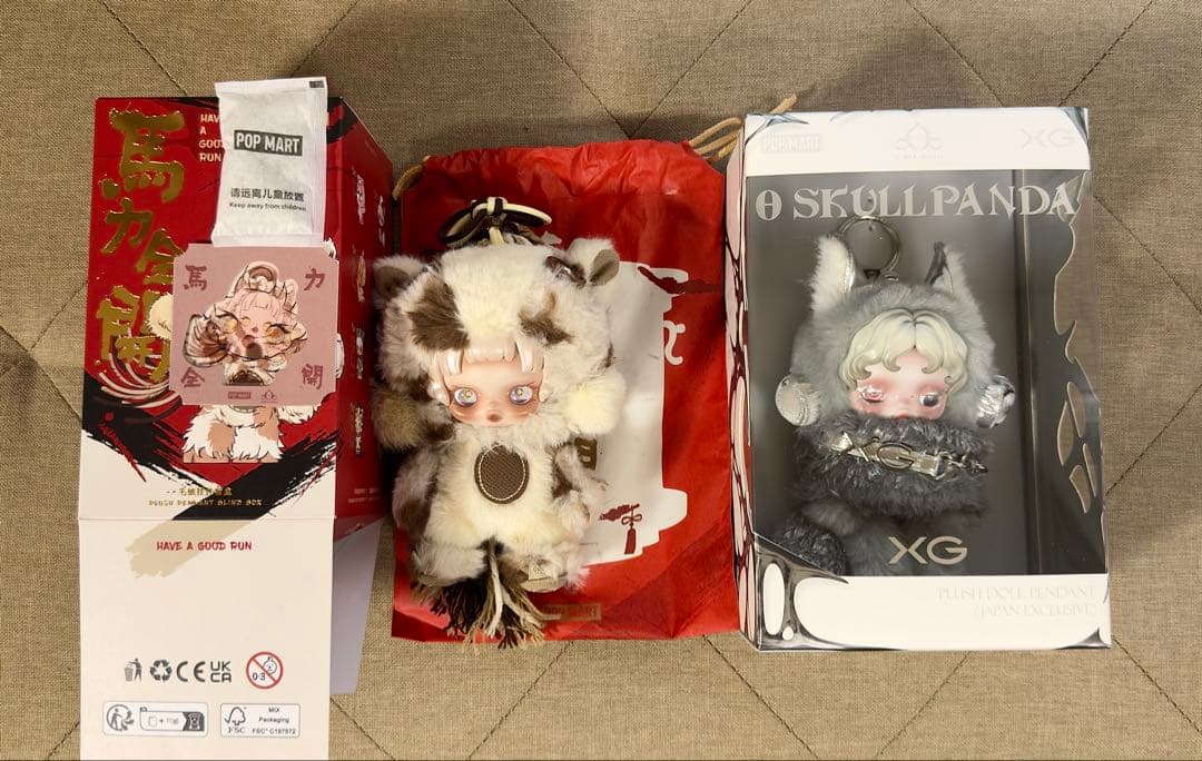 popmart スカルパンダ　XG 馬力全開セット