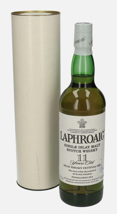 【新品・未開封】LAPHROAIG ラフロイグ 11年 サイン入り