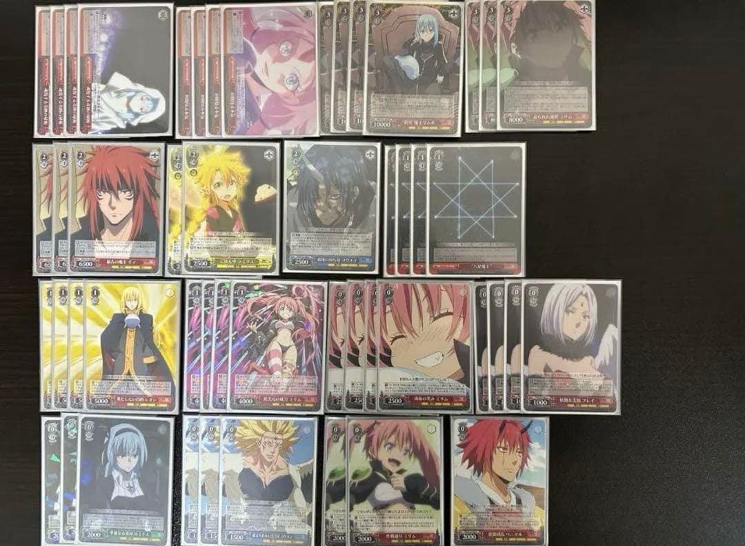 ヴァイスシュヴァルツ 転スラ デッキ その他調整用パーツ ミュウラン シズ 等