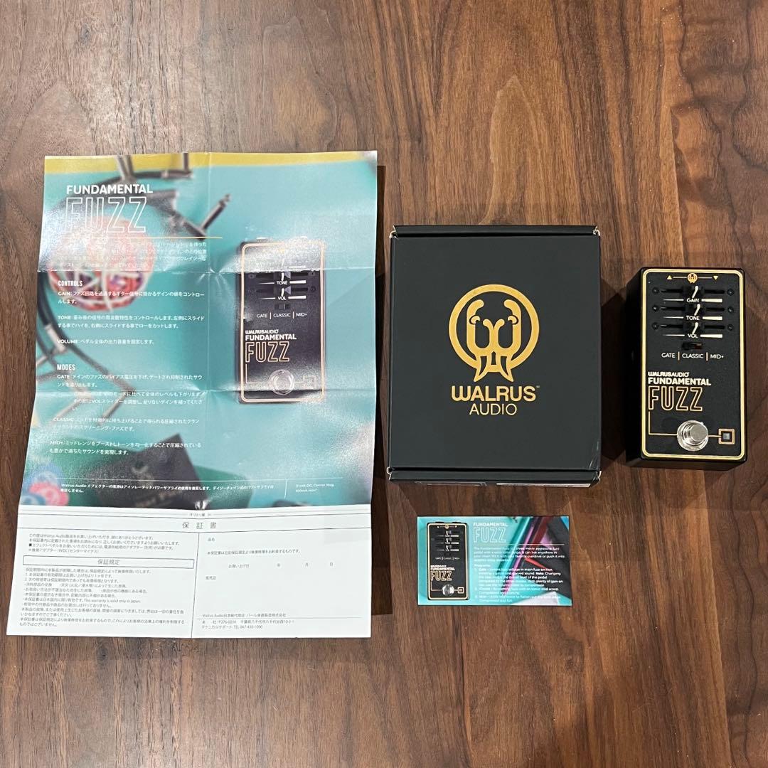 ⚠️最終値引 Walrus Audio Fundamental Fuzz 美品