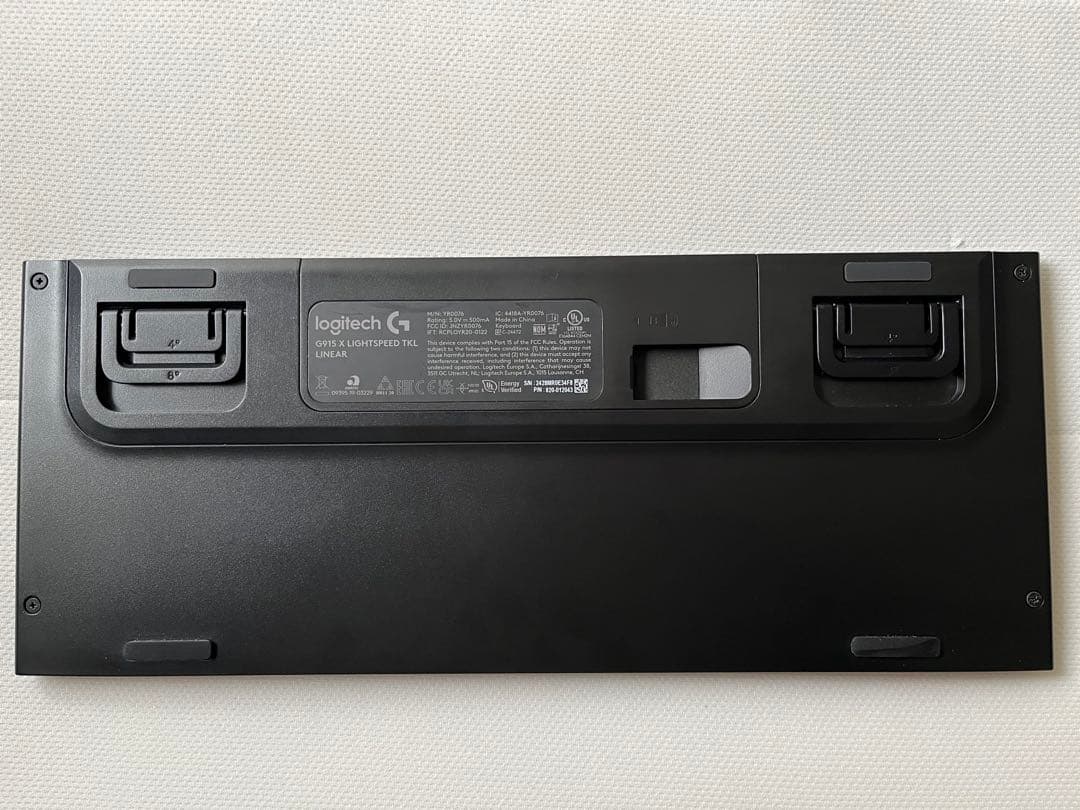 G915X LIGHTSPEED TKL US配列 赤軸リニア Logitech
