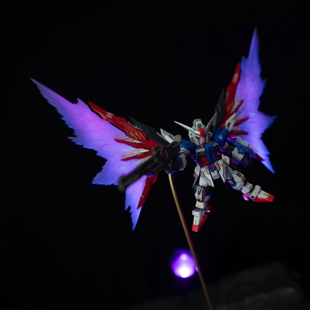 デスティニーガンダム SpecII ゼウスシルエット光の翼 モビルスーツアンサ