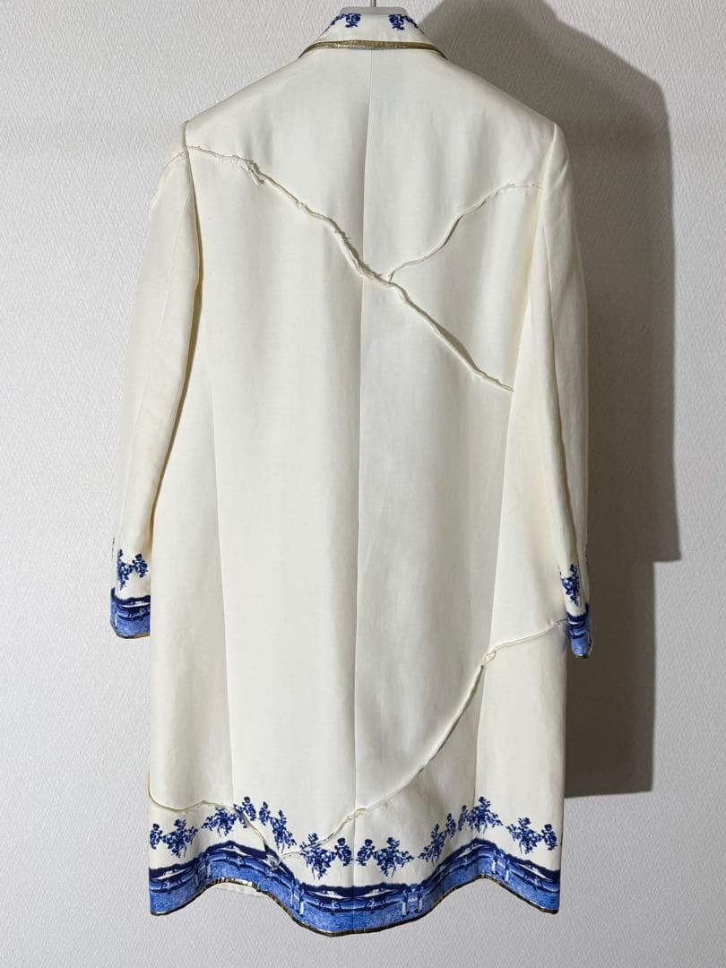 アンダーカバー デザインウールロングコート