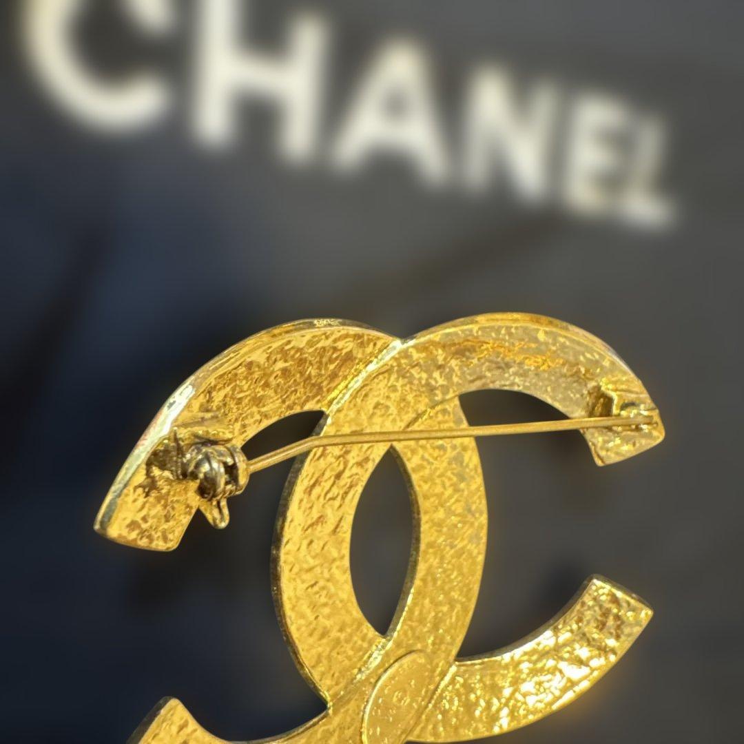 シャネル(Chanel) シャネル ブローチ ココマークメッキゴールドレディース