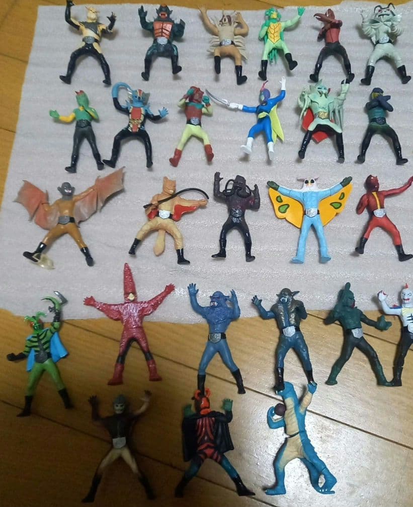 仮面ライダーの敵!ショッカー怪人!２６体セット✨HGシリーズフィギュア✨