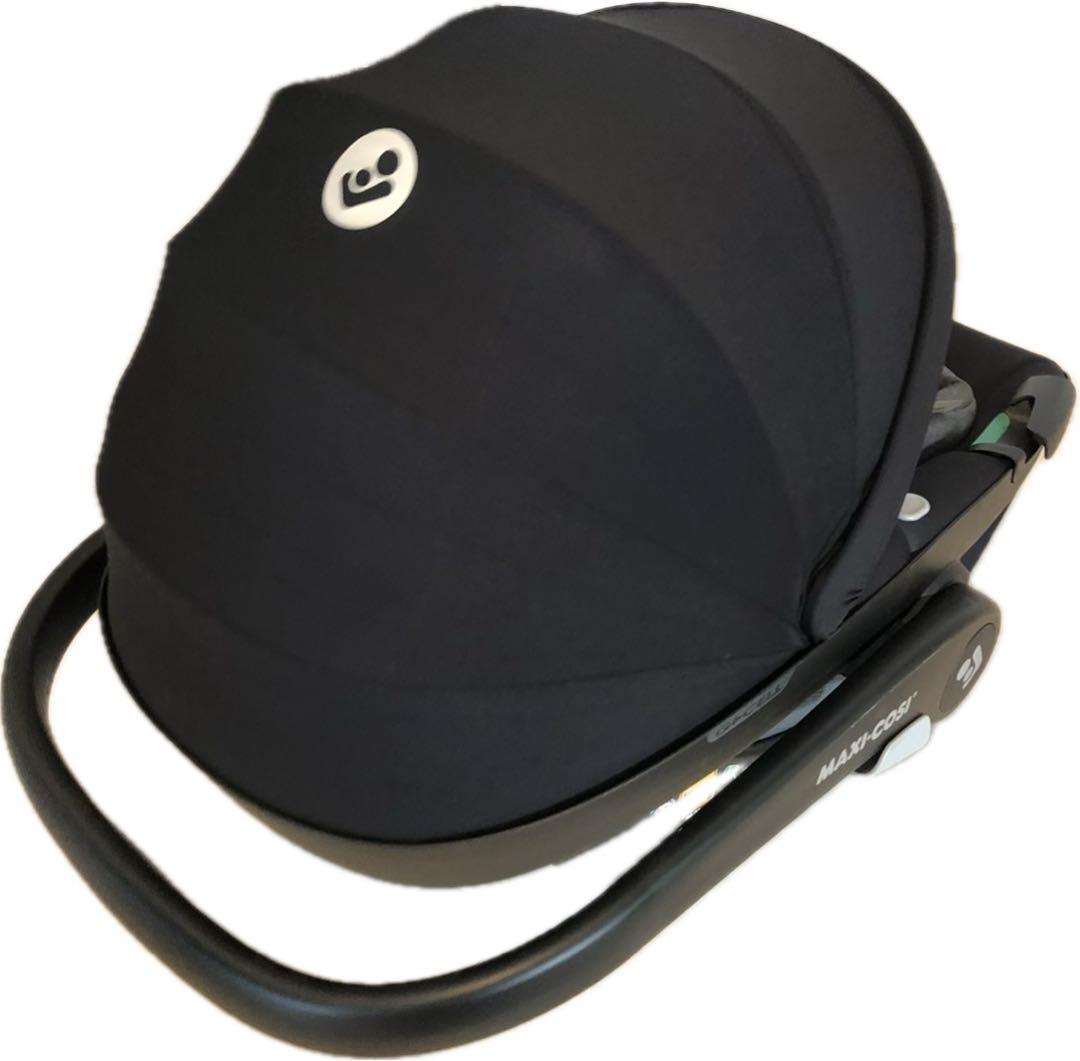 紫陽花さま専用ベビーシート ブラック　マキシコシ