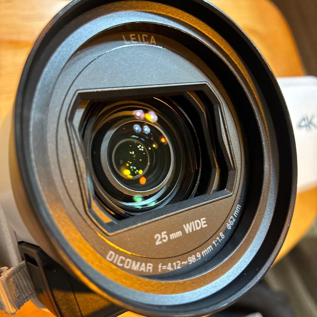 【美品】パナソニック デジタル4Kビデオカメラ HC-VZX2M