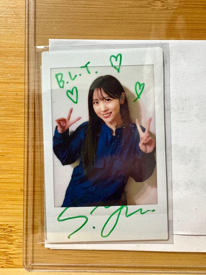 FRUITS ZIPPER櫻井優衣 直筆サイン入りチェキ