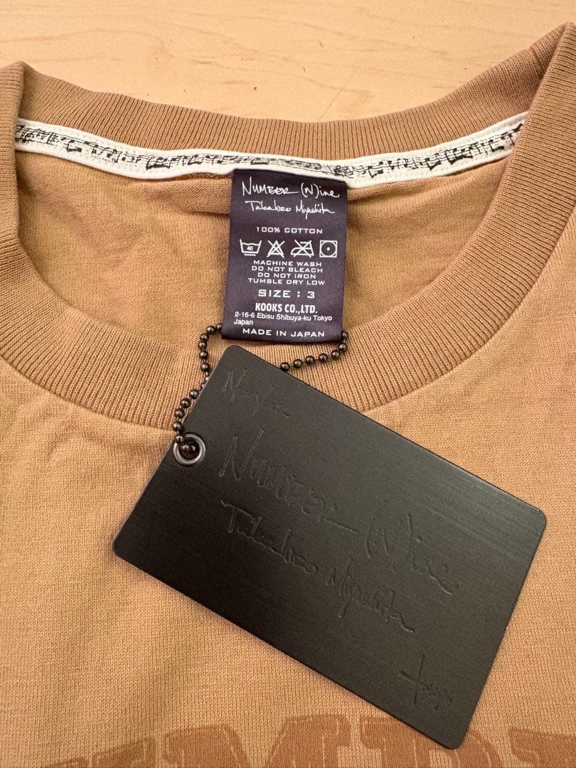 ナンバーナイン ABOUT A BOY Tシャツ