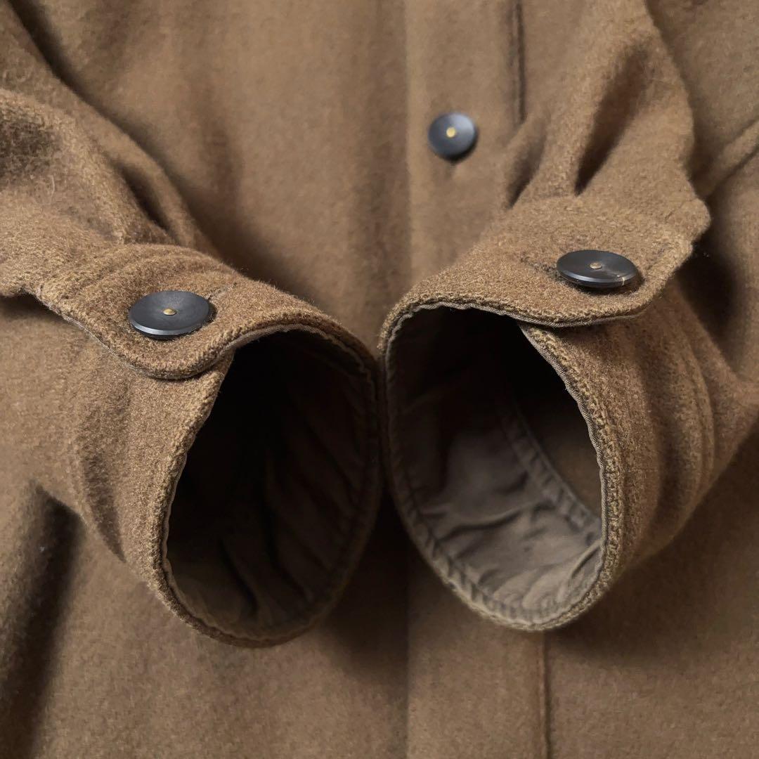 POSTALCO フリーアームボタンジャケット ソリッドウール