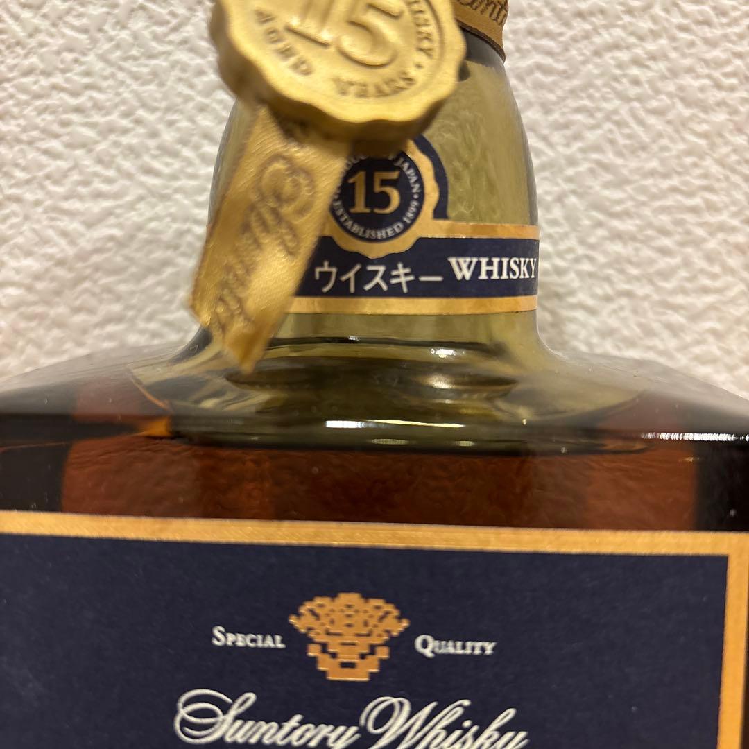 サントリー ウイスキー ローヤル 15年 青ラベル 750ml 古酒