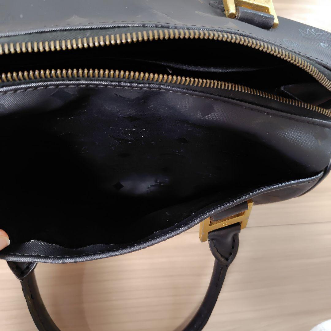 MCM ブラック ショルダーバッグ