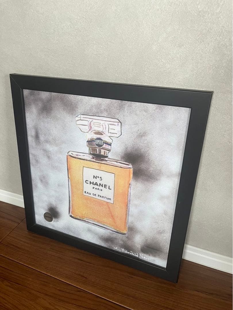 【2セット】Chanel シャネルTwiggy&No 5 額入り