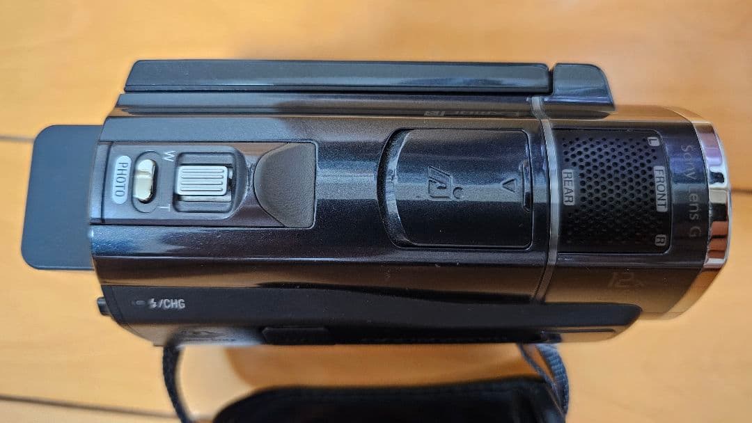 SONY ビデオカメラ HDR-CX520V ワイドコンバージョンレンズ付き