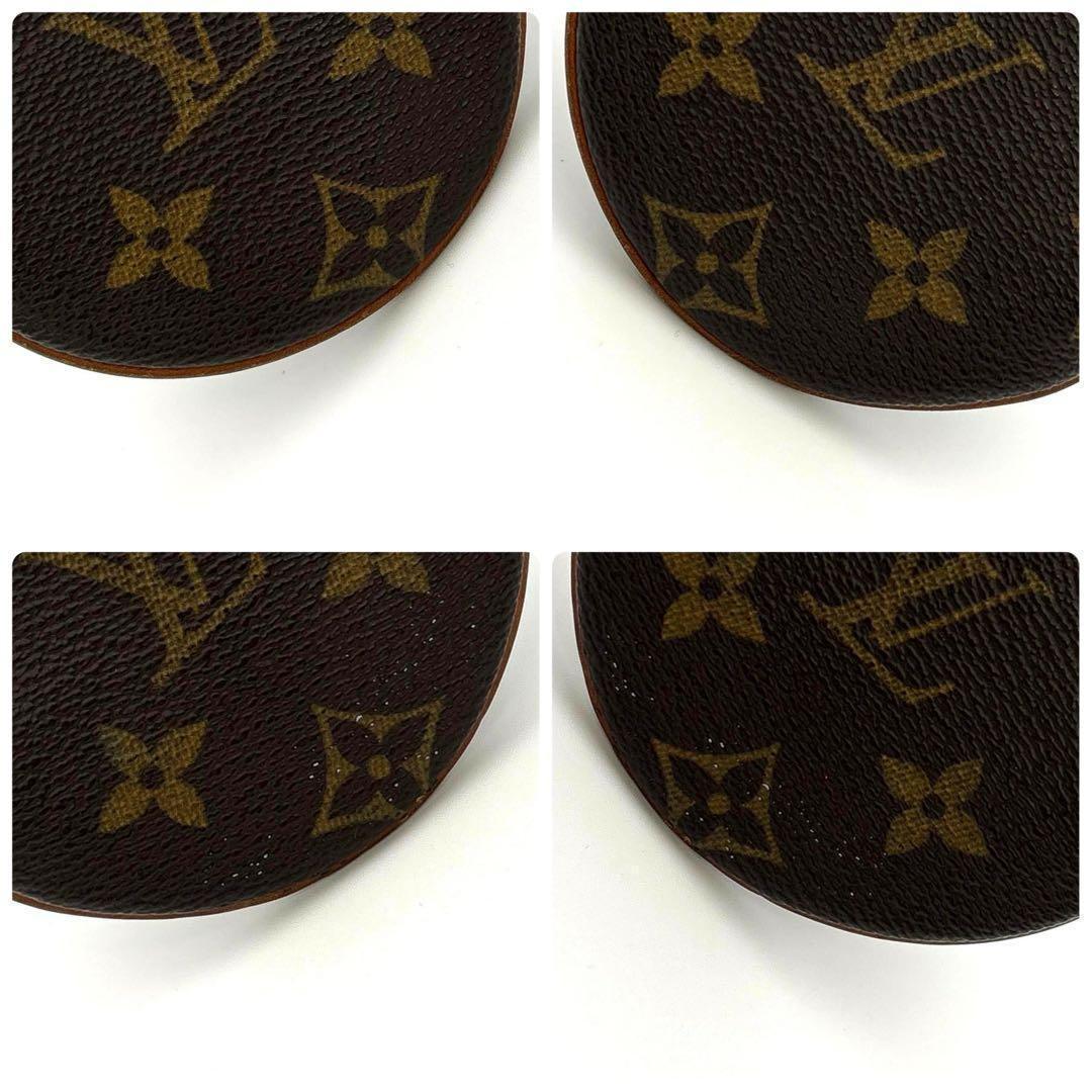 【美品】ルイヴィトン モノグラム ポルト モネ ロン ケース 小銭入れ