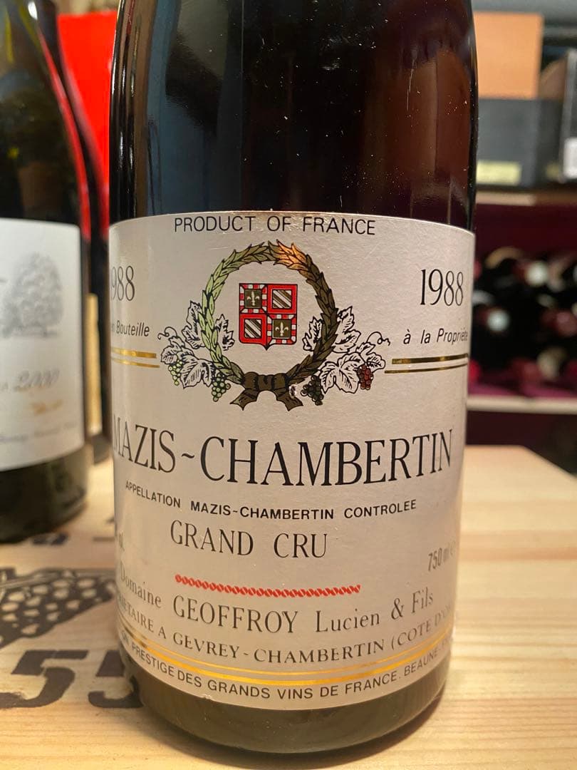 1988年Mazis Chambertin GEOFFROY