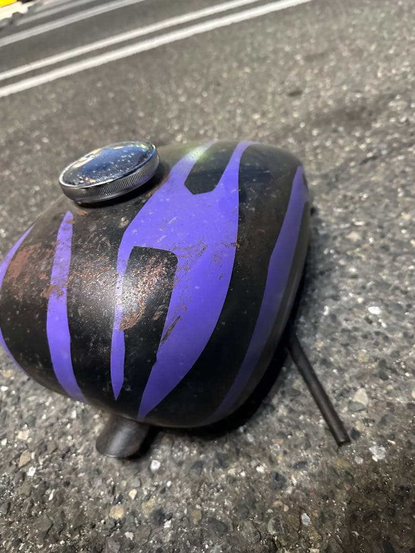 燃料タンク ピーナッツタンク タンク内サビなし ビンテージ加工